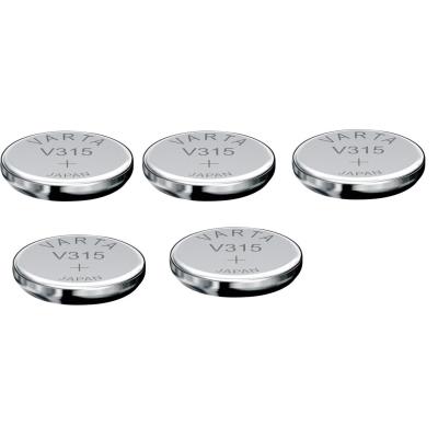 Varta 5 Piles oxyde argent V315 SR716SW 315 1,55V