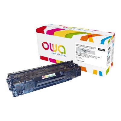 OWA - zwart - gereviseerd - tonercartridge (alternatief voor: HP 85A)