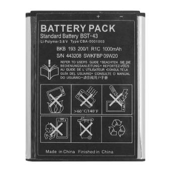 Batterie Originale Sony Ericsson BST-43 - Pour Modèles Yari, Txt, Txt Pro, D750i, Neuve