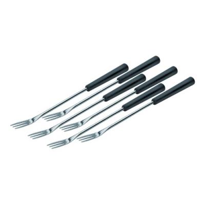 Kuhn rikon 32039 lot de 6 fourchettes de fondue synthétique 26,5 x 1,5 x 1,5 cm