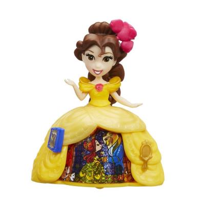 Mini Princesse Disney Little Kingdom Robe tournante : Belle Hasbro