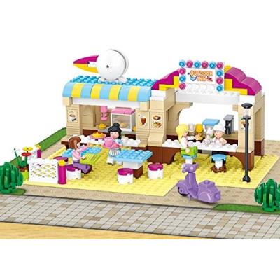 Jeu de construction SLUBAN Elements Girls Dream Series Restaurant