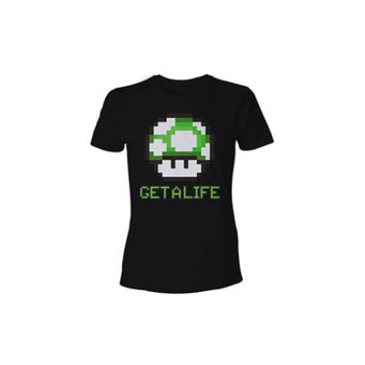 Nintendo T-Shirt Mario Get a Life (L)
