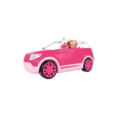 Simba Toys 105732874 Steffi Love - Steffi avec sa nouvelle voiture tout-terrain.