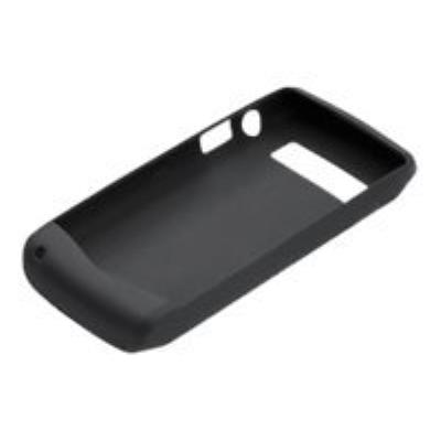 BlackBerry Skin - Beschermende bedekking voor mobiele telefoon - rubber - zwart - voor Pearl 3G 9100, 9105