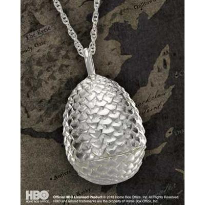 Game of Thrones - Pendentif Œuf de Dragon argent 925ème