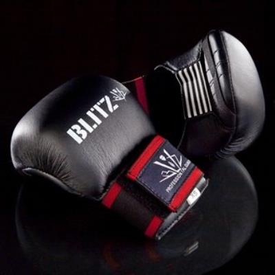 Blitz sport mitaines elite en polyuréthane sans pouce blanc blanc x-large