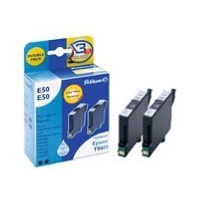 Pelikan E50 - 2 - zwart - inktcartridge (alternative for: Epson T0611)