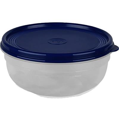 Emsa 517044 superline boîte alimentaire plate plastique bleu 18 x 18 x 12 cm 0,8 l