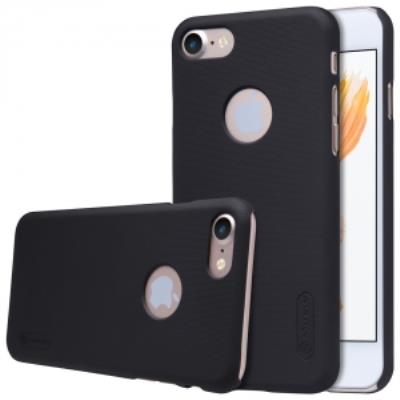Coque de protection Frosted Shield noir et film écran pour iPhone 7