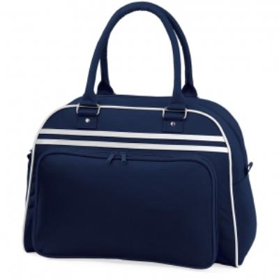 Sac sport Retro Bowling Bag BG75 - bleu marine