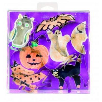 IBILI - Ustensiles et accessoires de cuisine - lot 7 coupe-pâtes étames hallowéen ( 723700-6 )