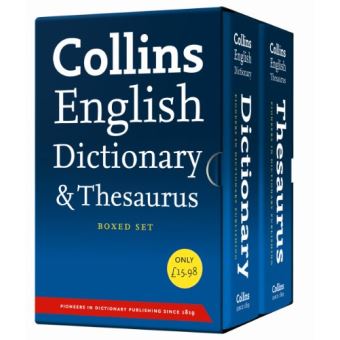 Collins English Dictionary And Thesaurus Set (Dictionary/Thesaurus ...