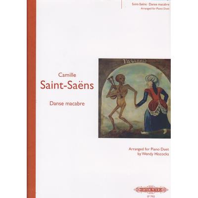 Partitions classique EDITION PETERS SAINT-SAENS CAMILLE - DANSE MACABRE - PIANO 4 MAINS Piano