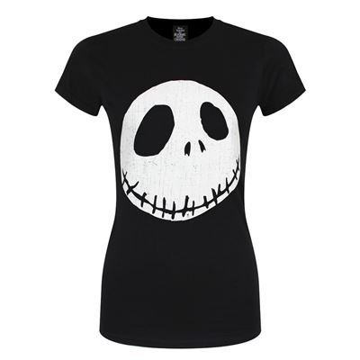 L'étrange Noël de Mr. Jack T-Shirt femme Cracked Face (M)