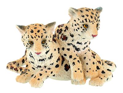 Bullyland Animal World figurine Groupe de léopardeaux 6,5 cm
