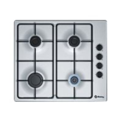 Balay 3ETX464MB table de cuisson au gaz - 60 cm - inox - inox