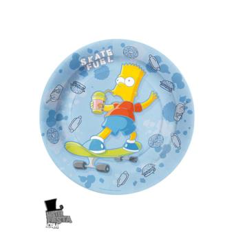 8 Assiettes 23cm Les Simpson Decoration Anniversaire Article De Fete Achat Prix Fnac