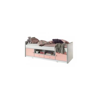 Vipack Lit Capitaine Bonny 90x200 Rose Clair