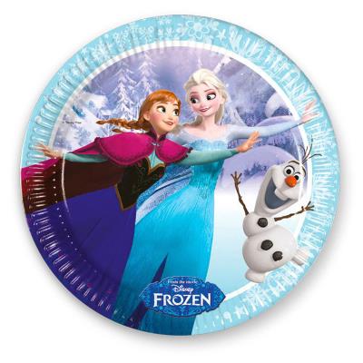 Assiettes La Reine des Neiges (Frozen) x8 Procos