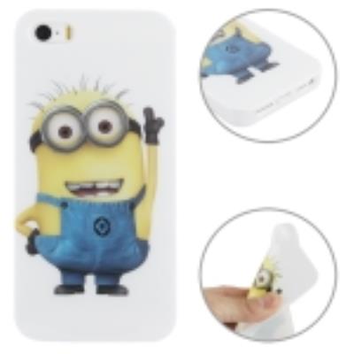 Iphone 5 / 5S : Coque Housse en Silicone Gel (TPU)  Moi Moche et Méchant : Les Minions