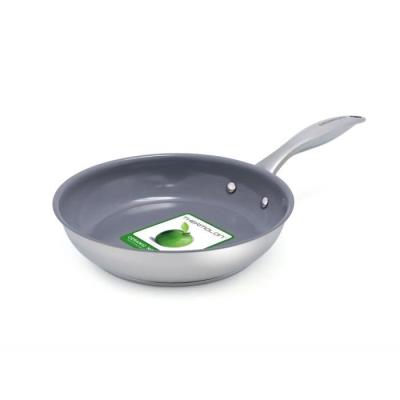 Greenchef Profile Poele 20Cm Gris Tous Feux Dont Induction