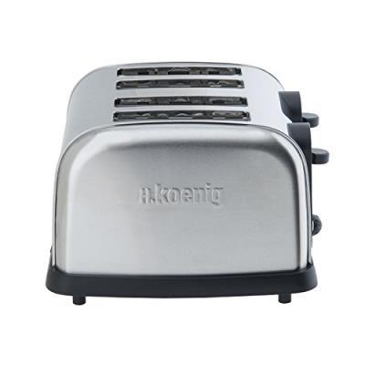 H.koenig tos14 grille pain 4 tranches 1700 w