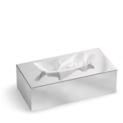 BoÃ®te Ã  mouchoirs Nexio inox poli chromÃ© Blomus