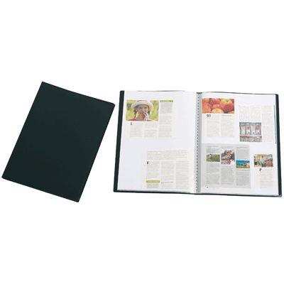 Protège-documents polypropylène 40 vues A3 noir - Protège-cahier et  couvre-livre grand format - Achat & prix