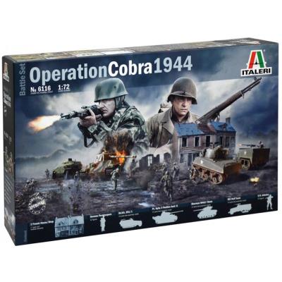 Coffret de maquettes : Opération Cobra 1944 Italeri