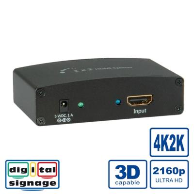 Roline splitter hdmi 4k x 2k, 2 voies 14.01.3580