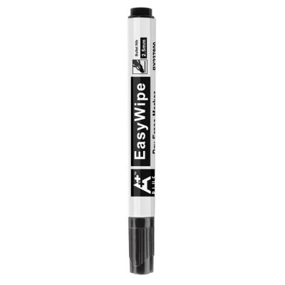 Marqueur Tableau Blanc Effaçable Pointe Ogive 2,5 mm Noir
