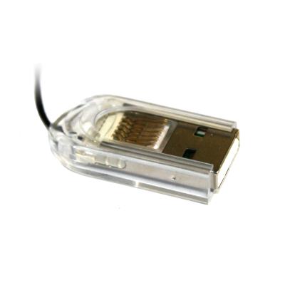 Lecteur de cartes reekin bonefish transflash microsd - blanc - blister 0