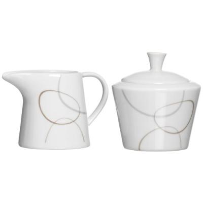 RITZENHOFF & BREKER ALINA MARRON / 593822 SUCRIER ET POT À LAIT 2 PIÈCES