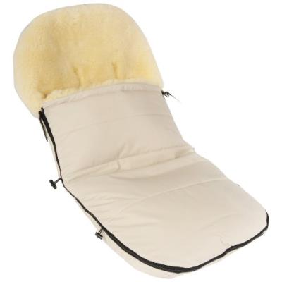 KAISER - 6512031 - CHANCELIÈRE EN PEAU POUR BUGABOO - CAMÉLÉON 3 BUFFALO ET JOOLZ - BEIGE