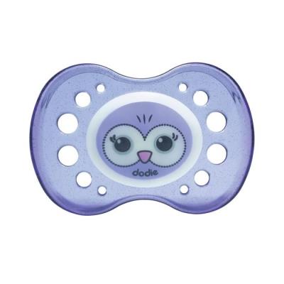 Dodie sucette +18 mois duo nuit mouton chouette sans anneau a2 6002563
