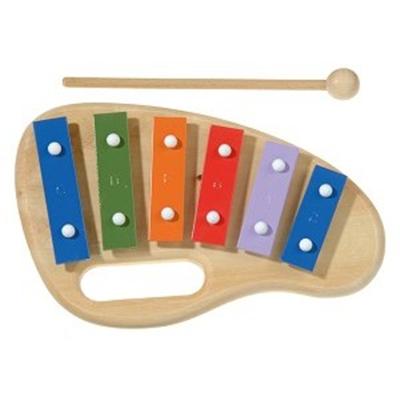 Jouet musical New Classic Toys - Xylophone 6 tons avec poignée