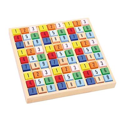 Jeu Sudoku en bois