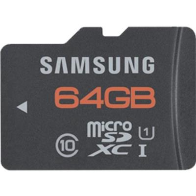 Samsung 64gb class 10 microsdxc ultra high speed carte mémoire 50mb / s write lire 20 mo / s avec komputerbay adaptateur sd et usb lecteur mobilemate