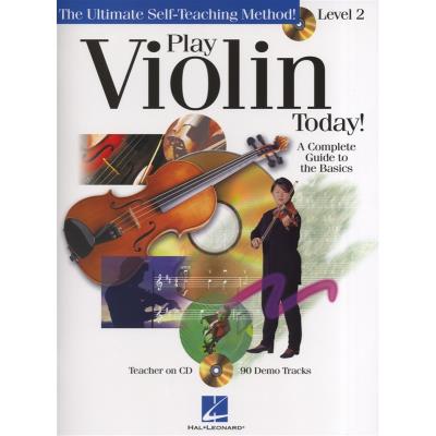 Méthodes et pédagogie HAL LEONARD PLAY VIOLIN TODAY! LEVEL 2 THE BASICS + CD - VIOLIN Violon