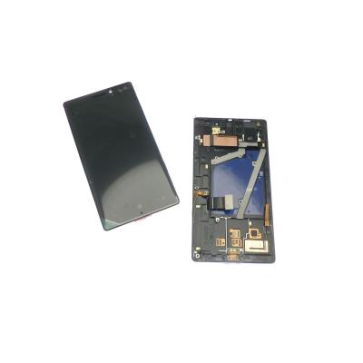Ecran vitre tactile et LCD assemblés sur chassis noir pour Nokia Lumia 930