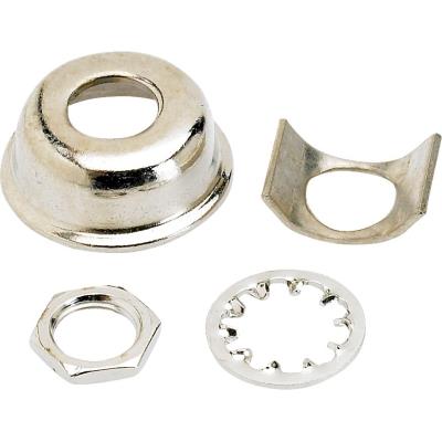 Accessoires guitares FENDER EMBASE JACK TELECASTER - FINITION NICKEL Pièces détachées