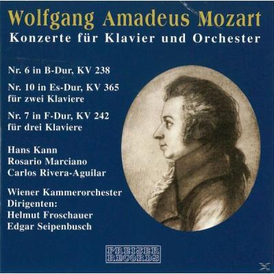 KLAVIERKONZERTE NR. 6, 10 & 7
