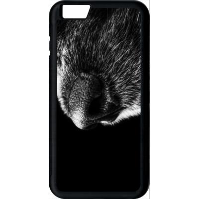Coque apple iphone 6+ plus truffe de chien
