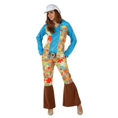 Déguisement Hippie Peace and Love Femme (T3- 44/46)