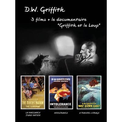 "Coffret D.W. Griffith - 3 films + le documentaire ""Griffith et le Loup"" : La naissance d'une nation - Intolerance - A travers l'orage"