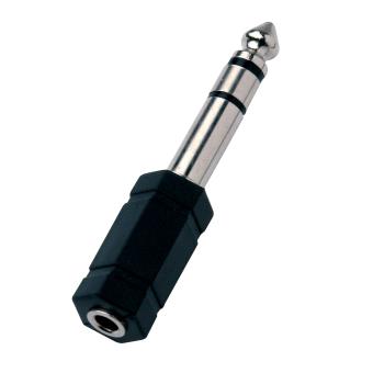 Adaptateur pour brancher un micro à jack 6.35mm Femelle sur une prise jack  3.5mm Mâle - Accessoire sports motorisés - Achat & prix