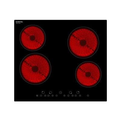 OCEANIC TV4ZSE Table cuisson vitrocéramique
