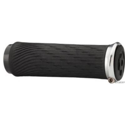 Sram 00.7918.013.000 poignée grip verrouillable avec collier de serrage argenté 110 mm