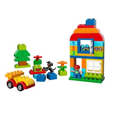 Lego duplo briques - 10572 - jeu de construction - grande boîte du jardin en fleurs